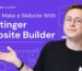 How to Use Hostinger Website Builder