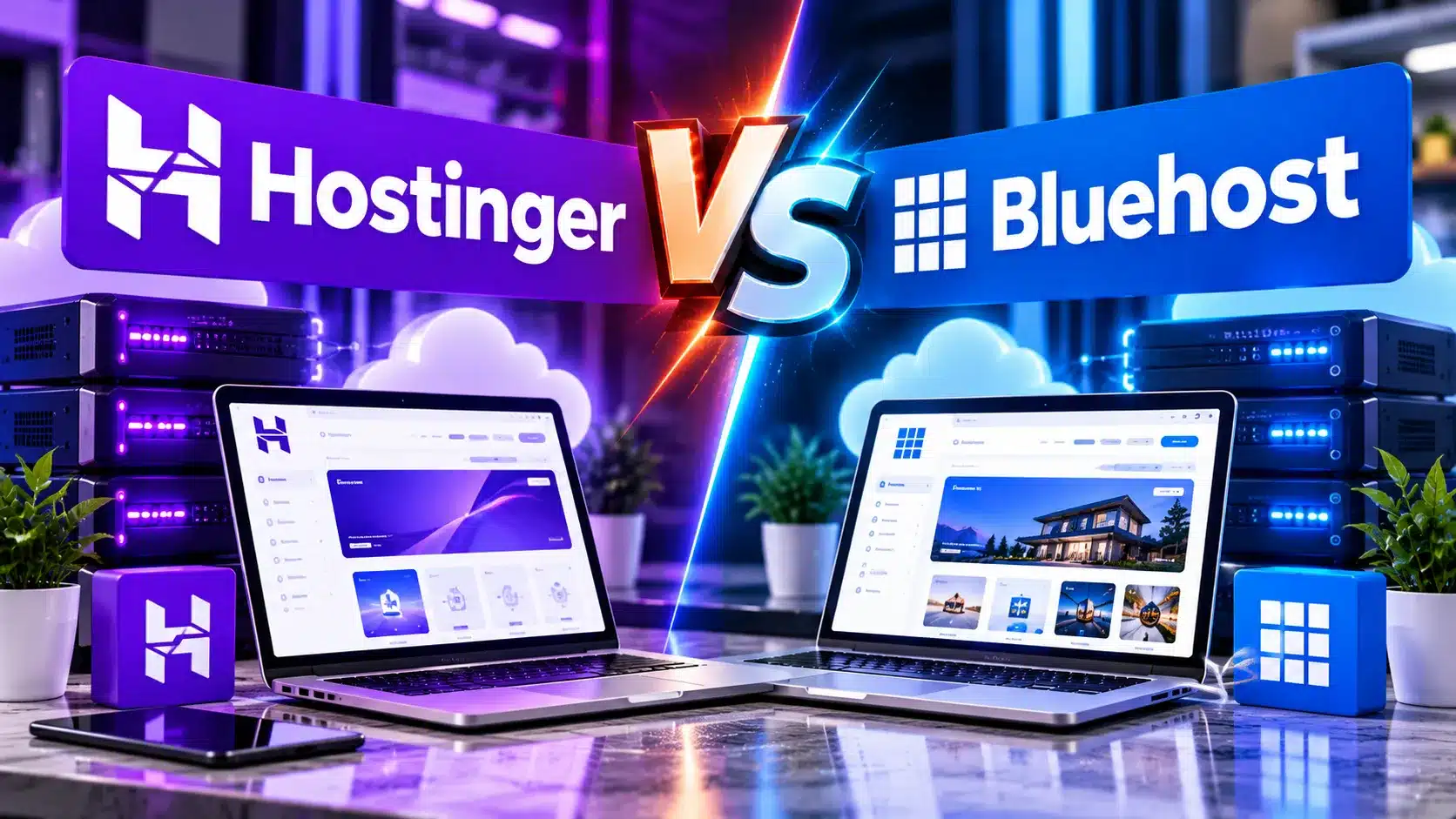 Hostinger vs Bluehost